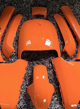 适用九号e车壳e80e85cE110p200p烤漆外壳全套定制图案美乐蒂车壳