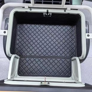 适用适大安罗纳多DL2电三轮车后座储物箱垫DA1000DZK 12内衬车筐