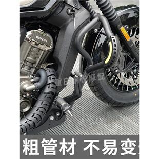 适用奔达黑旗600护杠保险杠伸缩折叠靠背防水快拆边包改装配件