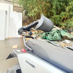 适用适九号M385/95c载人后靠背电动车N370/85c可调节伸缩腰靠护腰