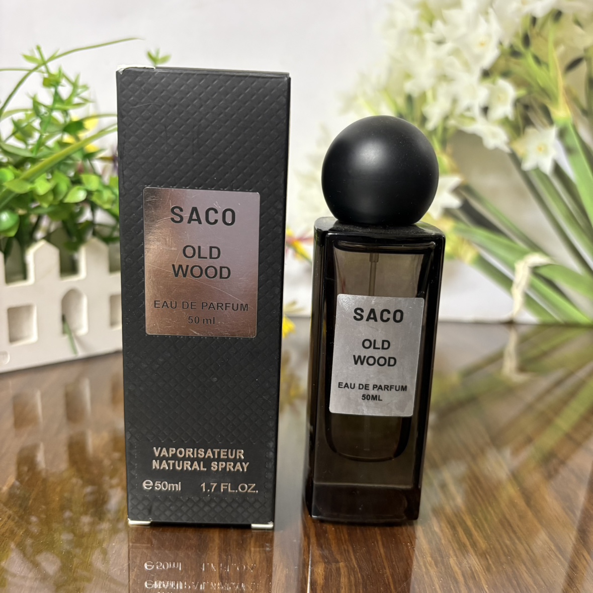 SACO香伴一生香水乌木50ml木质东方调持久留香清爽中性香水