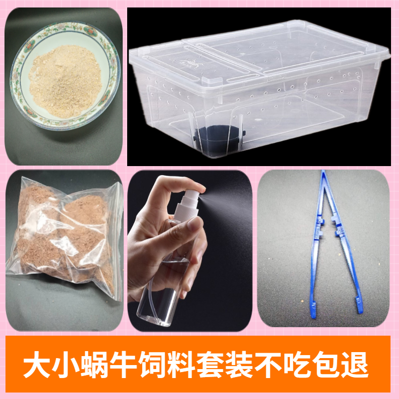 爬虫蜗牛粮食蜗牛饲料精饲料椰土白玉蜗牛精饲料蜗牛口粮盒子套餐,宠物/宠物食品及用品,爬宠缸/箱,淘宝优惠券,粉丝福利购,淘宝优惠卷