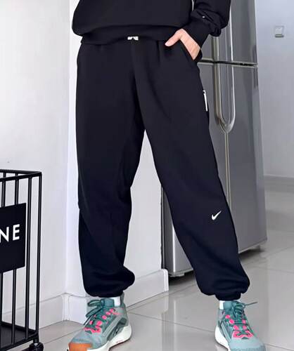 耐克Nike Dri Fit男子针织运动休闲束脚宽松卫裤长裤 FZ0225-010