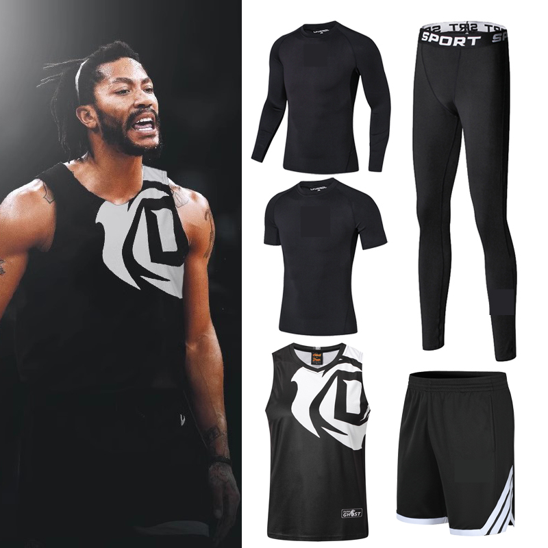 运动套装美式跑步健身秋冬男