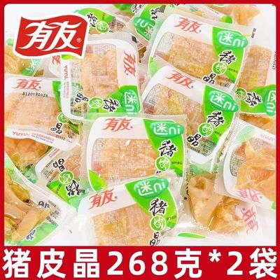 小包装即食酸辣味猪皮晶