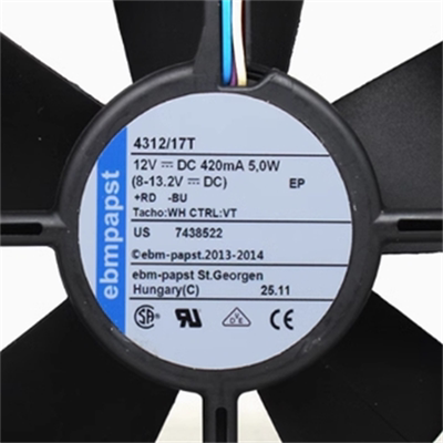 EBMPAPST 4312/2U/LS/MLS/12M/17T/17V/G 12032变频器散热风扇12V