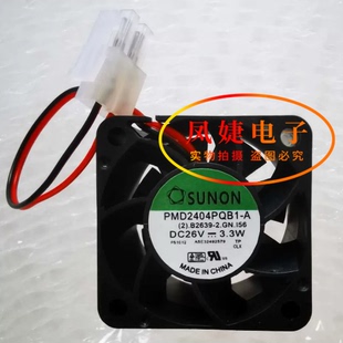 SUNON建准 PMD2404PQB1-A 26V 3.3W 4028 西门子变频器散热风扇