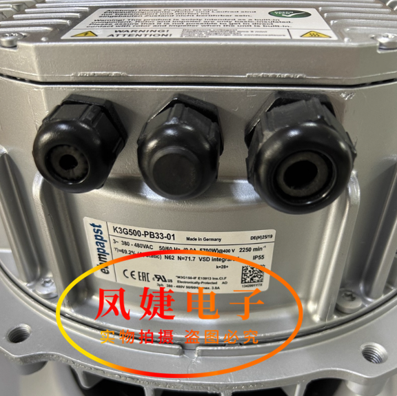 ebmpapst德国进口风扇 K3G500-PB33-01/F01 380V精密空调离心风机