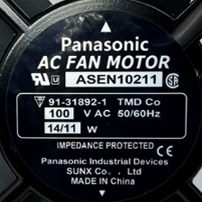 日本 ASEN10411 AC100V 15/14W 12038 变频机柜散热风扇