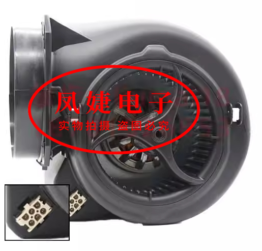 原装ebmpapst D2E146-HT67-01 230V 1.75A 355W 双进风离心鼓风扇
