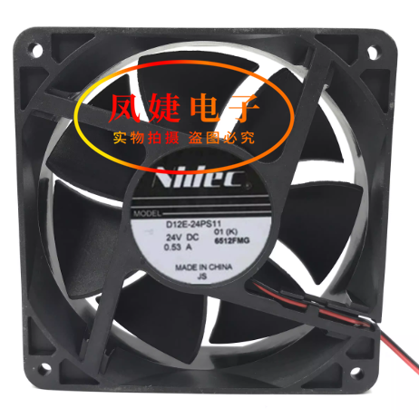 日本NIDEC 24V D12E-24PS11/PH C35129-51API 空压机变频散热风扇