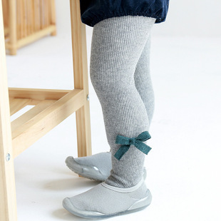儿童连裤袜秋冬季加绒加厚女童打底裤宝宝打底袜婴儿袜子无骨长袜