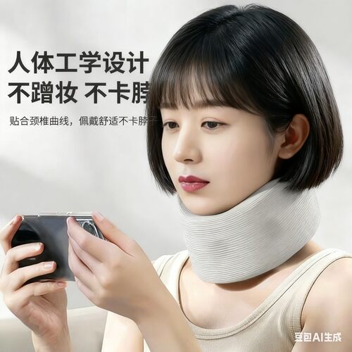 全新升级护颈脖套便携透气防低头