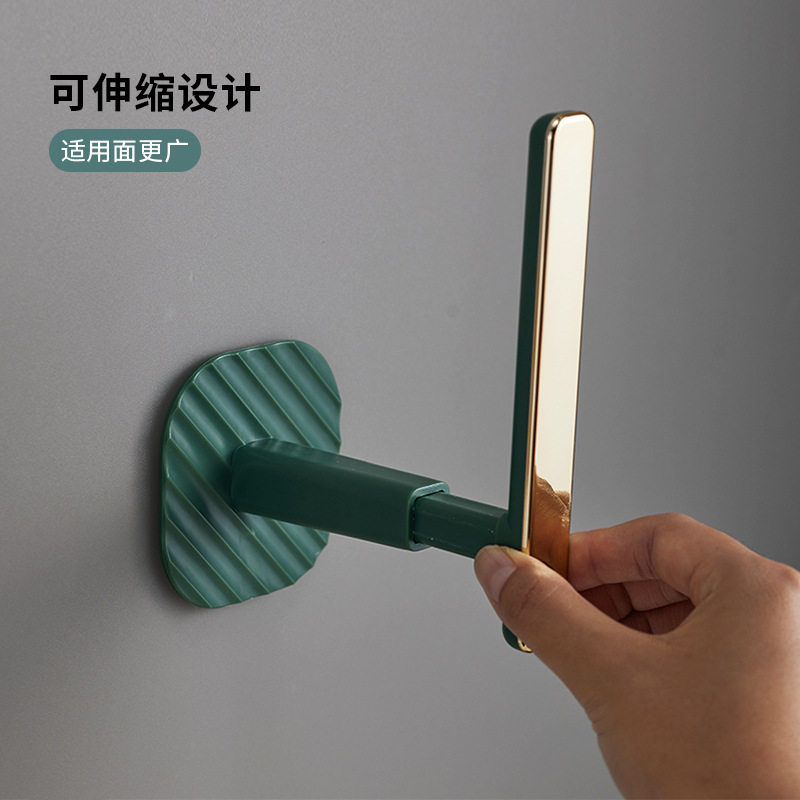 挂钩壁挂免打孔墙面超强承重粘钩门后墙壁浴室可伸缩无痕衣服粘钩