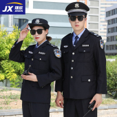 执勤服装 男女物业安保制服春秋季 加厚 保安工作服春秋套装 2011新式