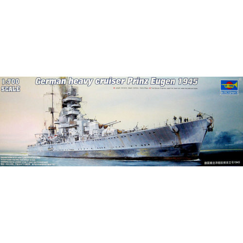 TRUMPERTER 小号手 05767 1/700 欧根亲王号重巡洋舰1945