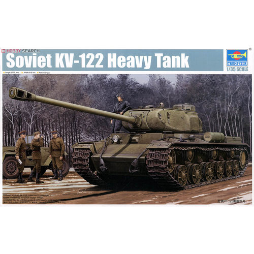 TRUMPERTER 小号手 01570 1/35 苏联KV-122重型坦克