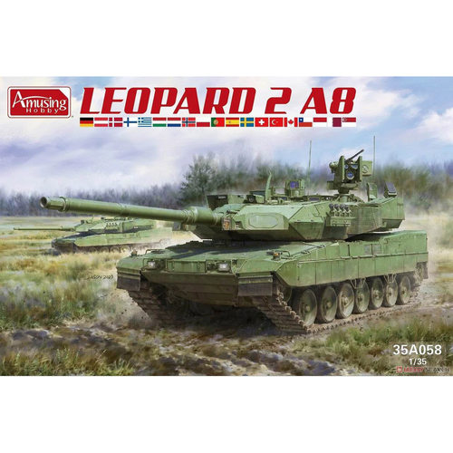 Amusing Hobby 35A058 1/35 豹2A8主战坦克