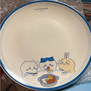 香港 711 新款高颜值可爱限定小八Chiikawa陶瓷寿司周边餐具