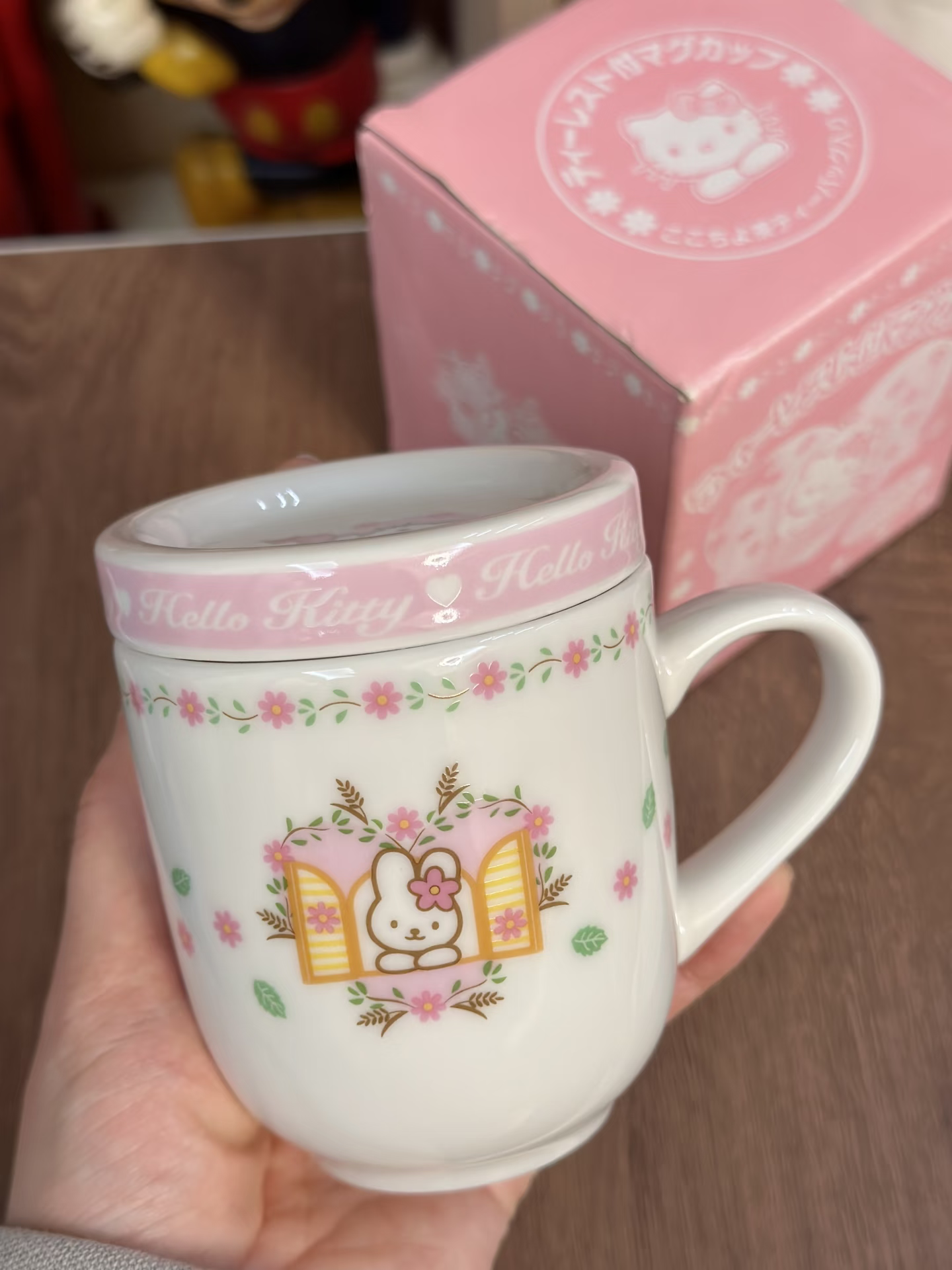 日系卡通动漫动物卡通小兔陶瓷杯马克杯咖啡杯可爱卡通杯子
