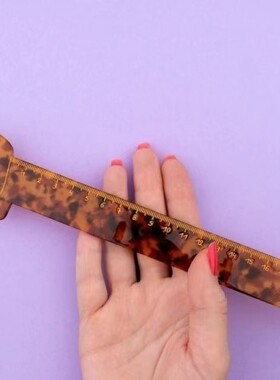 法国coucou suzette可爱趣味腊肠狗尺子卡通直尺标尺创意学生文具