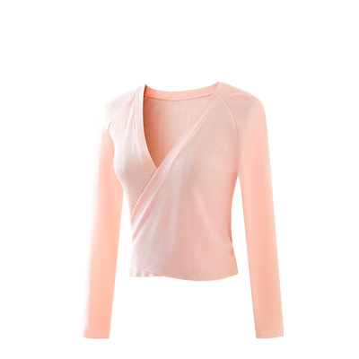 ting陈婷儿童芭蕾舞毛衣练功系带