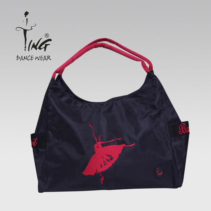 TING陈婷舞蹈用品 舞蹈单肩挎包成人手提包芭蕾包瑜伽拉丁包包