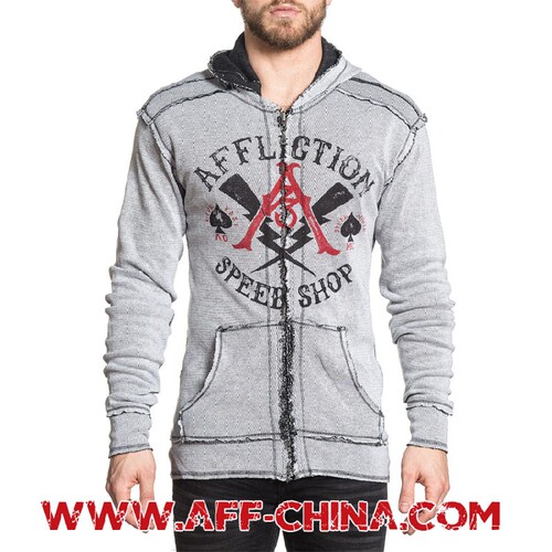 潮牌骷髅剑士卫衣美国Affliction