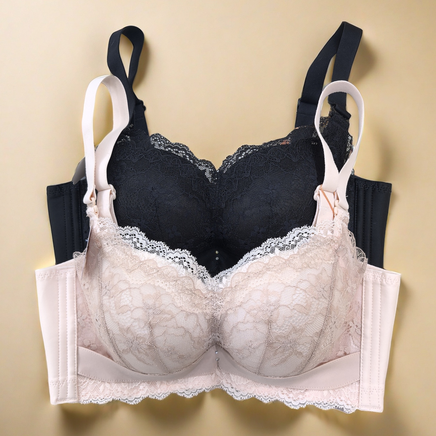 平胸显大神器小胸不空杯上托收副乳无钢圈内衣女调整型性感文胸罩