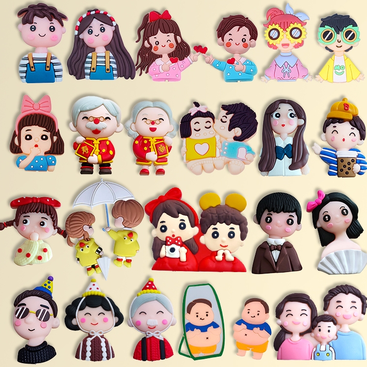 滴胶蛋糕装饰摆件儿童软陶富婆