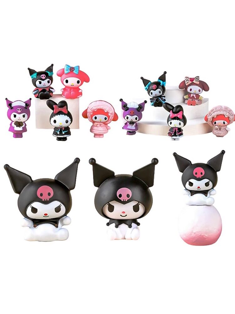 儿童生日蛋糕装饰库洛米粉色可爱美乐蒂搪胶库洛米插牌通烘焙装扮,节庆用品/礼品,甜品台装饰,淘宝优惠券,粉丝福利购,淘宝优惠卷