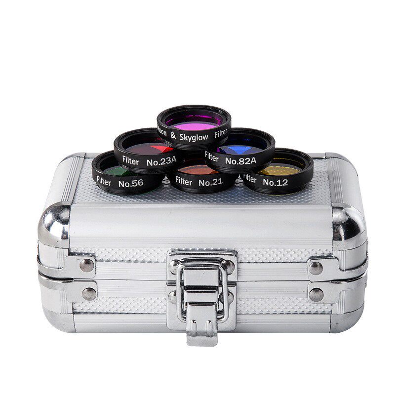 천체 망원경 액세서리 휴대용 가방 익스텐더 휴대폰 카메라 스탠드 달 성운 태양 필터 베이더 필름