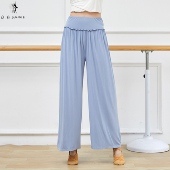 舞蹈练功裤 女阔腿形体训练服装 中国民族古典服现代跳舞衣服春秋