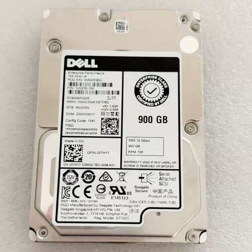 议价戴尔DELL 0XTH17 900G SAS 15K 12G