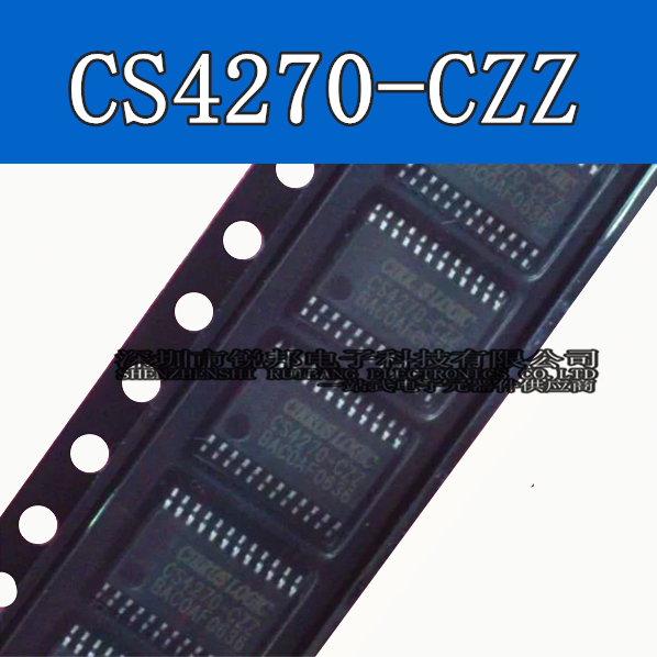 CS4270 CS4270-CZZ TSSOP24音频编解码器全新进口原装