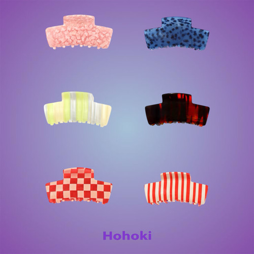 HOHOKI中小号方形发夹