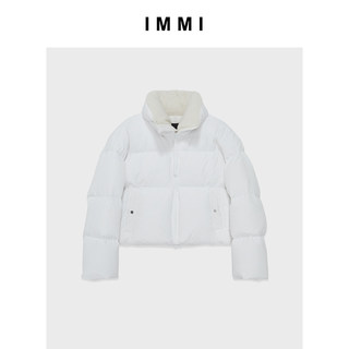 【IMMI】23秋冬新品黑色抽绳短款羽绒服外套132JK039W