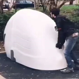 陽航睡眠戶外倉膠囊房艙太空艙床露營房間防雨汽車保護罩摩托車