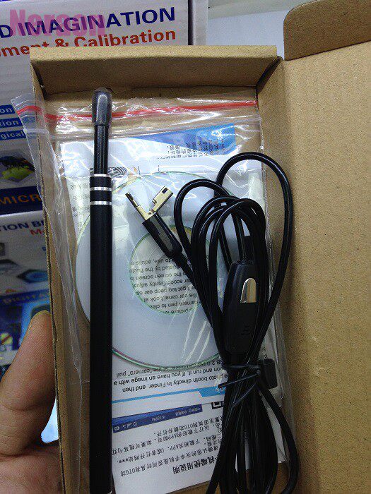 귀 청소 USB 내시경 5.5MM 시각적 귀숟가락 귀이개