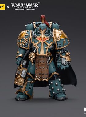 JOYTOY暗源战锤荷鲁斯之乱执政官太空野狼戈果邪手可动兵人模玩男