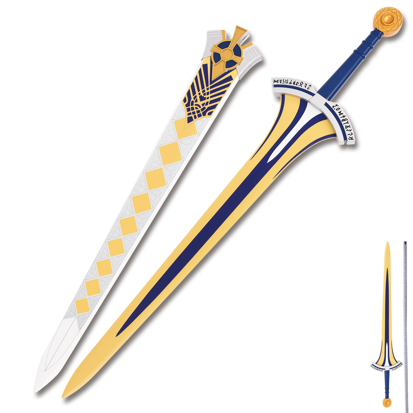 Fate亚瑟旧剑男Saber武器cos道具誓约胜利之剑金属动漫刀剑未开刃