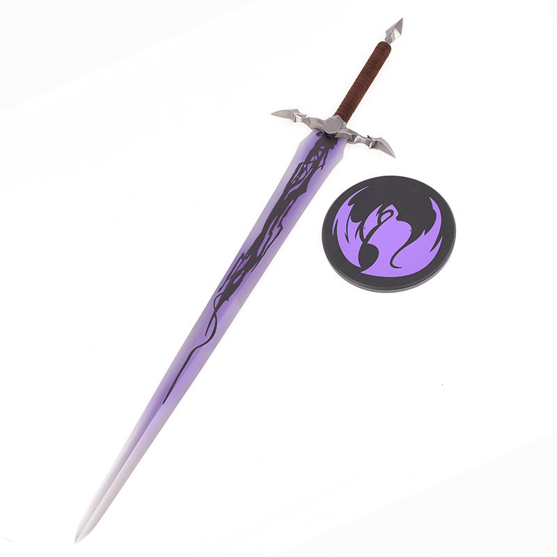 我独自升级周边武器魔剑金属1比1cos武器角色扮演道具未开刃