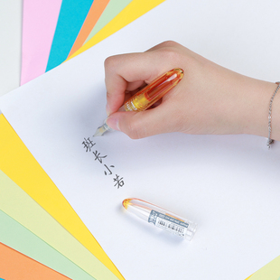 日本百乐元 20F透明墨囊正 气小钢笔学生专用笔可换迷你彩色笔SPN