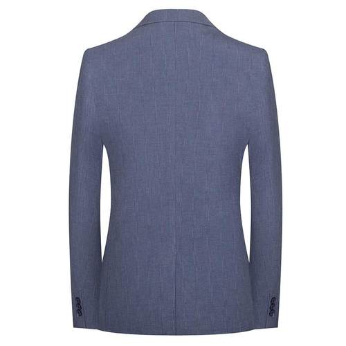 春季服新款西套装务休闲婚礼聚会670-L秋男商士无开叉中年西装套