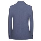 新款 开叉中年装 服套装 L无聚会男士 西套西 商务休闲婚礼670 春秋季