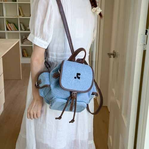 Retionan双肩包工装牛仔外出旅行