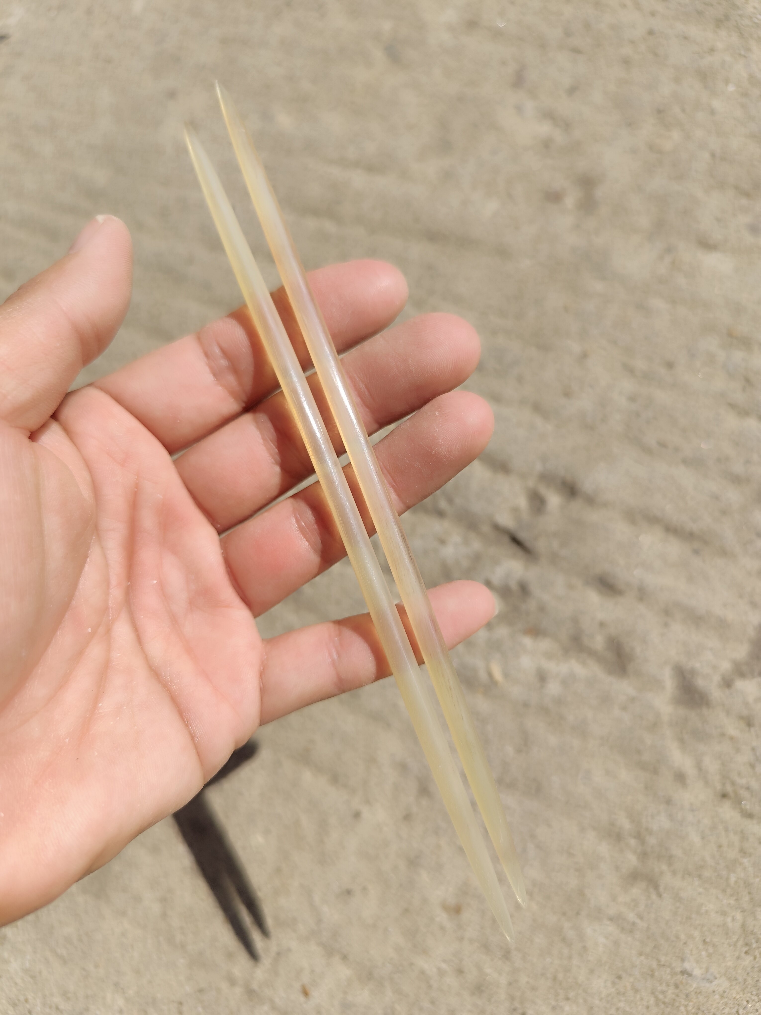 羊角长针直针手工毛衣针纯手工制作加工工艺毛衣棒针羊绒衫编织针