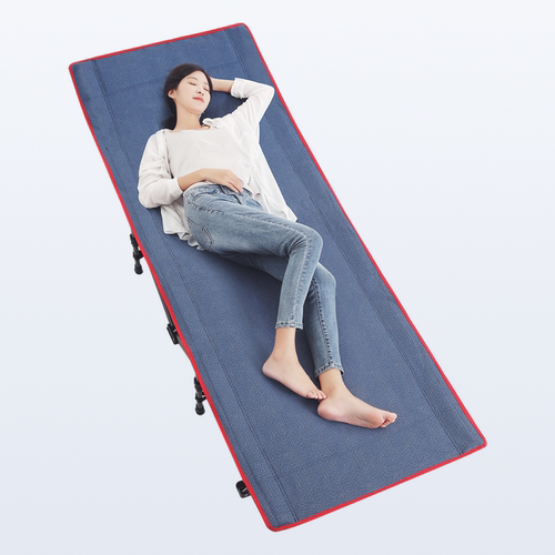 尚派加宽折叠午休床黛蓝雪静音
