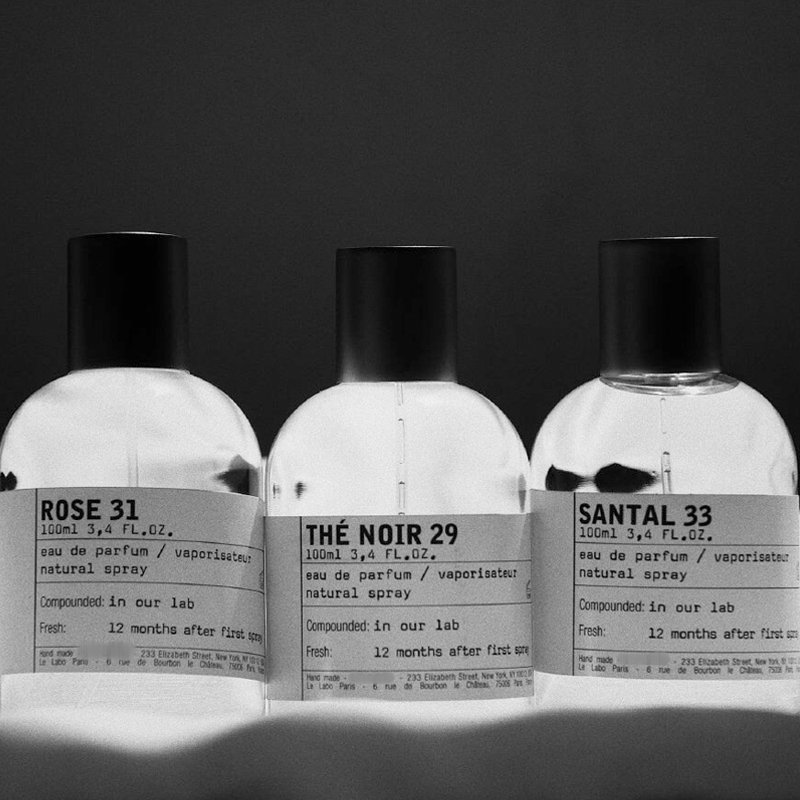 （2）santal33檀香the noir29红茶rose31玫瑰