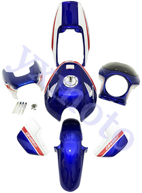 CB400改装配件全车板外壳VTEC一代二代三代前挡泥板油箱后尾 老款